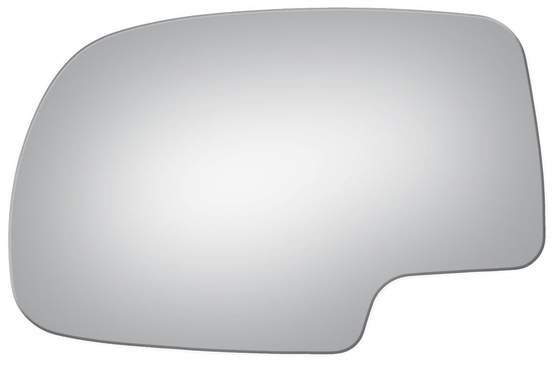 Burco 2734 Left Driver Side Mirror Glass (Mount Not Included) for 99-07 Chevy Silverado & GMC Sierra, 00-06 Chevy Tahoe & GMC Yukon, 00-06 Suburban